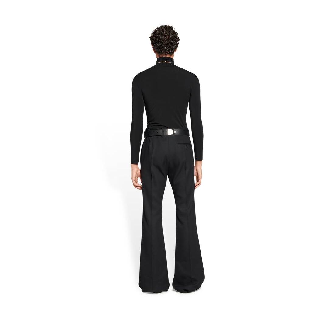 Men's Balenciaga Tailored Flared Pants Black | 5308OWLAN