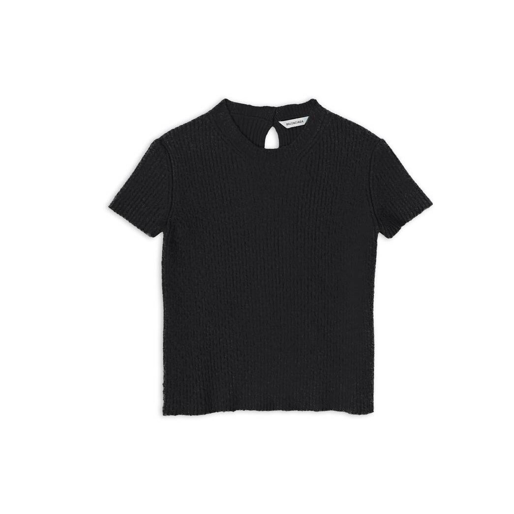 Men's Balenciaga Tops Black | 2607XWYRV