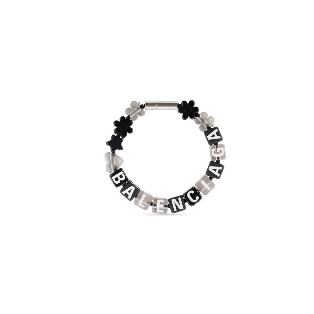 Men\'s Balenciaga Toy Bracelet Jewelry Grey | 0972AJVSN