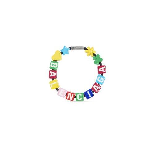 Men's Balenciaga Toy Bracelet Jewelry Multicolor / Silver | 3261HXWOI