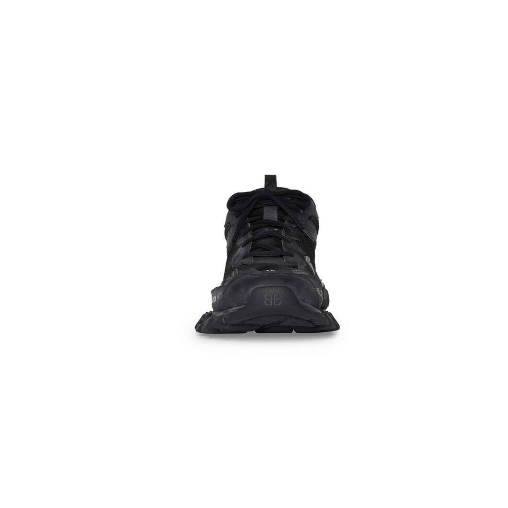 Men's Balenciaga Track.3 Sneakers Black | 7945QMXGK