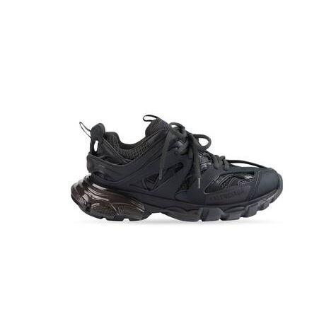 Men's Balenciaga Track Clear Sole Sneakers Black | 4932NGIZH