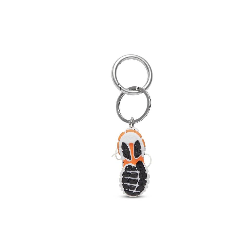 Men's Balenciaga Track Keyrings White | 0372ELHRU