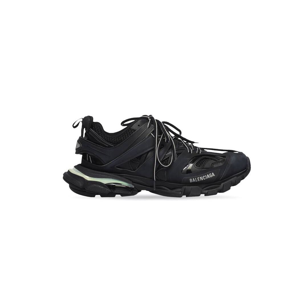 Men\'s Balenciaga Track Led Sneakers Black | 8267TZKUF