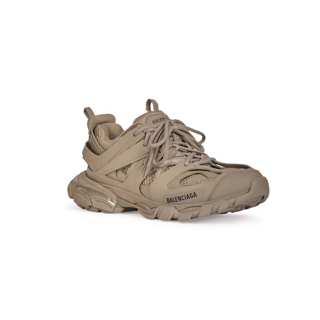 Men's Balenciaga Track Recycled Sole Sneakers Beige | 7518LHIKV