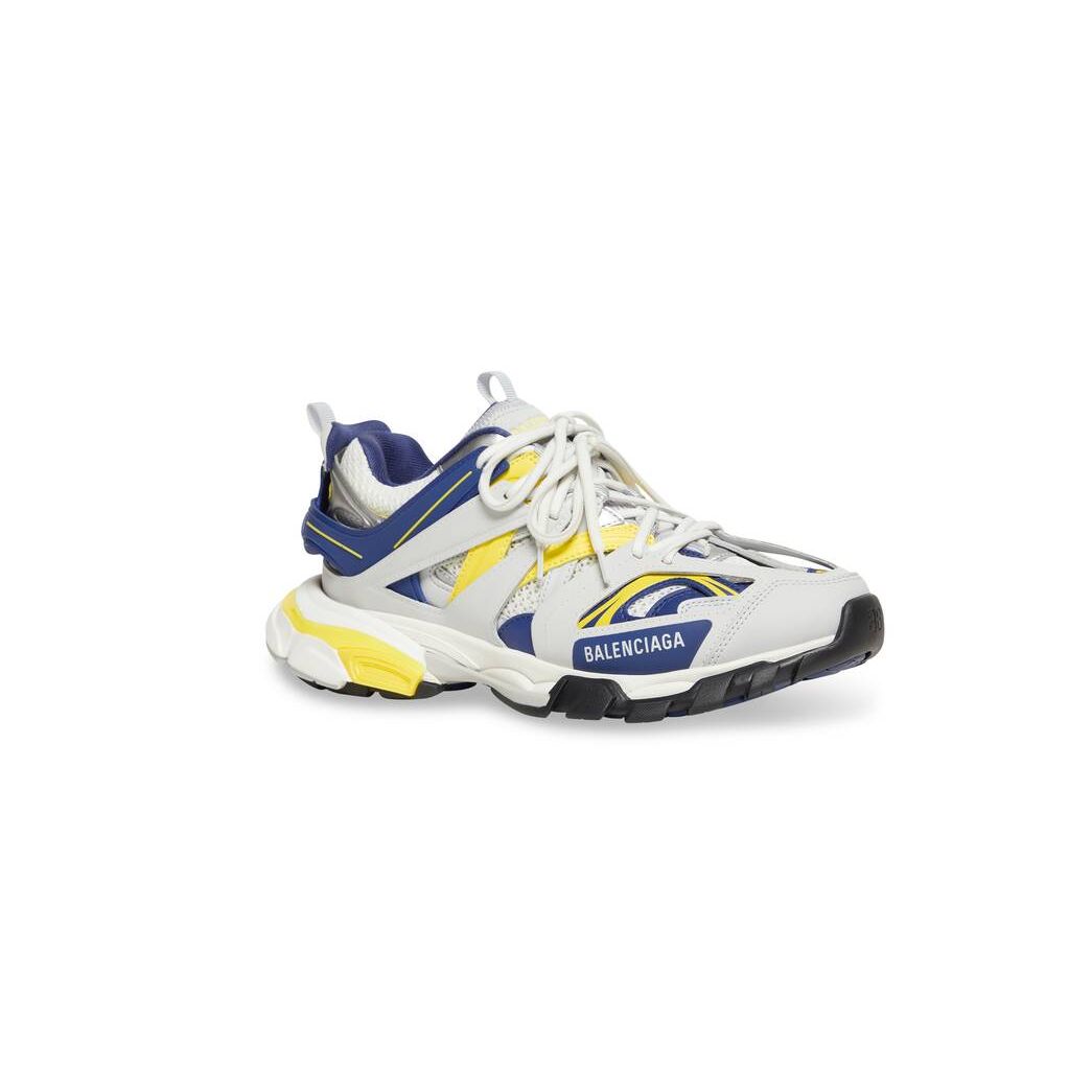 Men's Balenciaga Track Sneakers White | 6804VAEHK