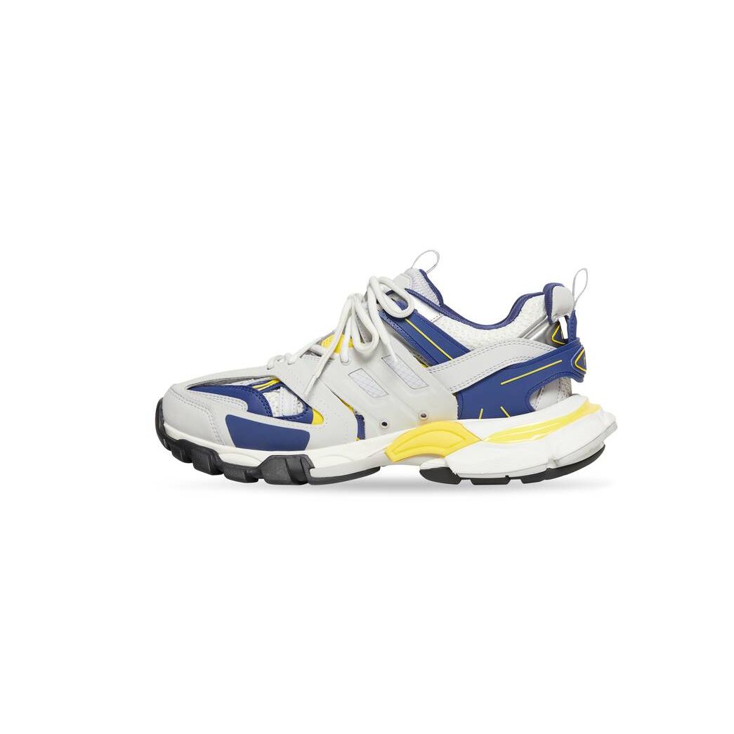 Men's Balenciaga Track Sneakers White | 6804VAEHK