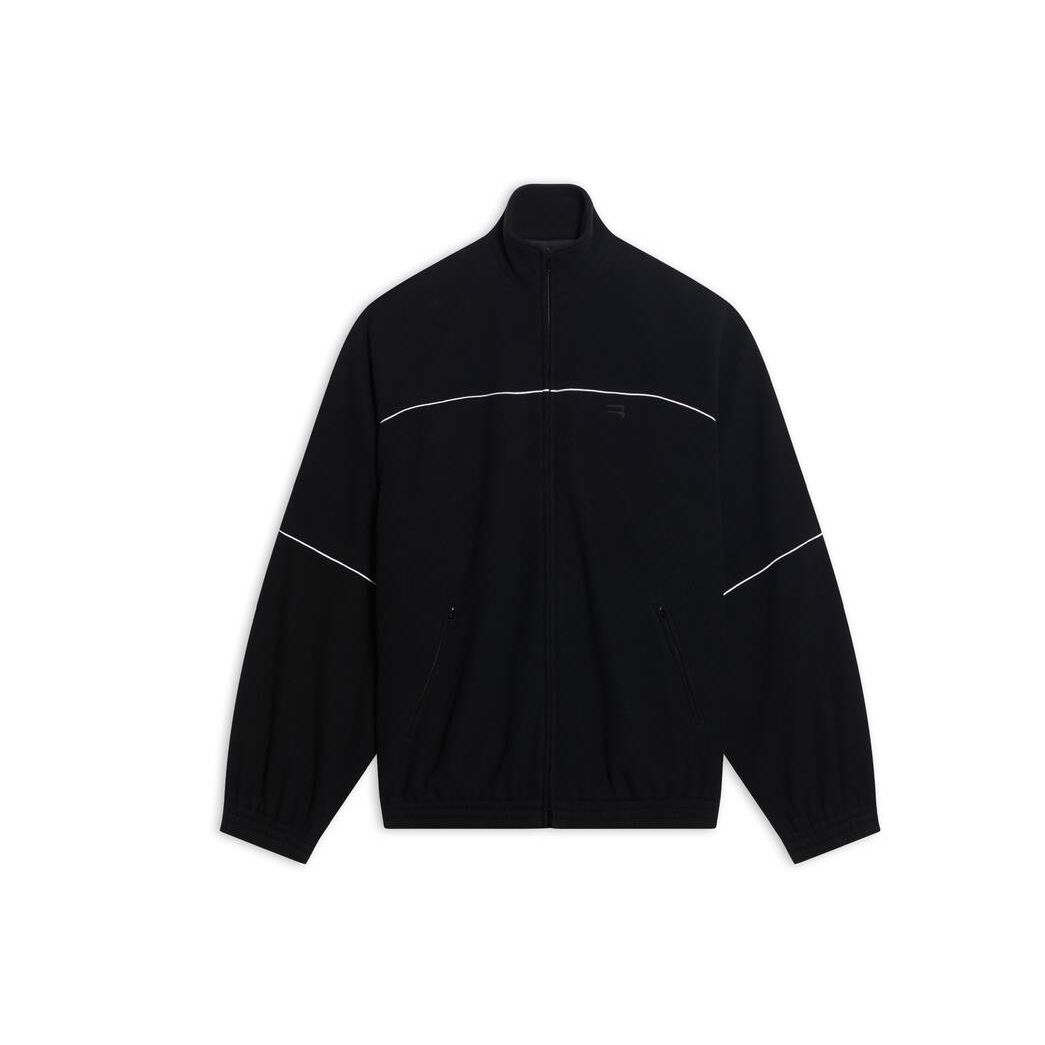 Men's Balenciaga Tracksuit Jackets Black | 9261GNHVS