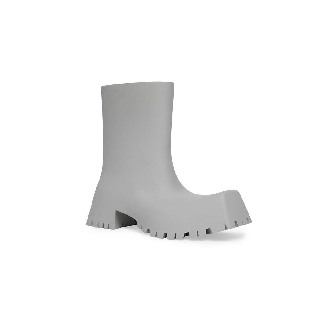 Men's Balenciaga Trooper Rubber Boots Grey | 0958XRLND