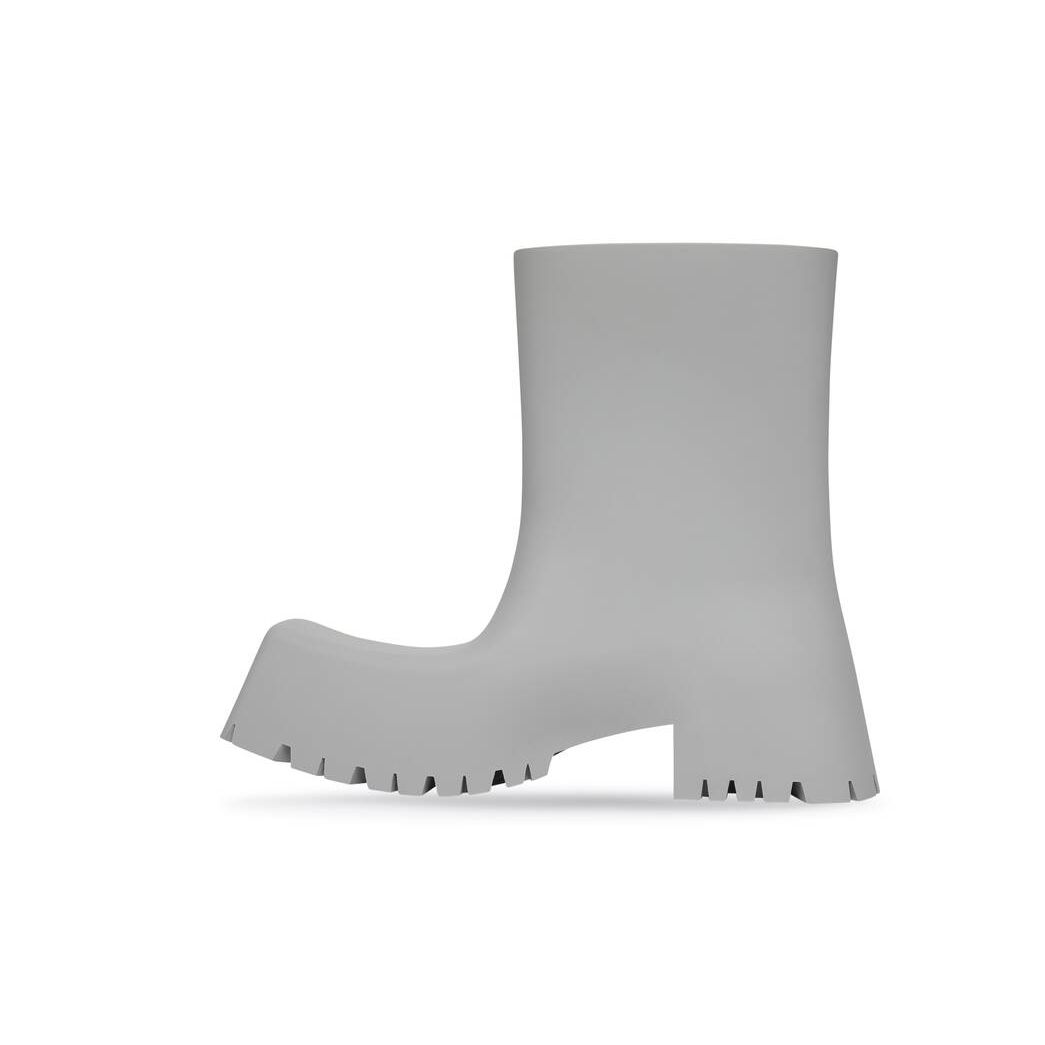 Men's Balenciaga Trooper Rubber Boots Grey | 0958XRLND