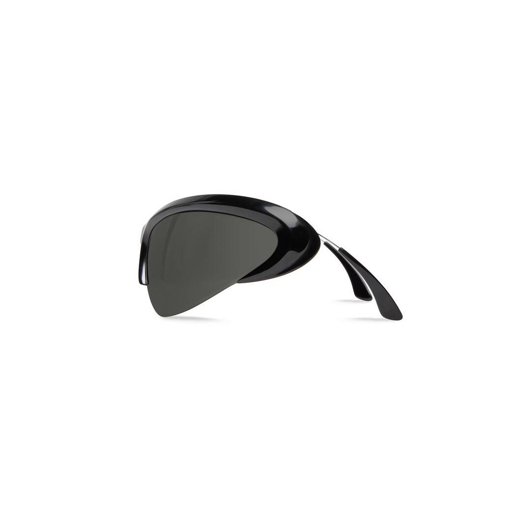 Men's Balenciaga Wire Cat Sunglasses Black | 6281OFISY