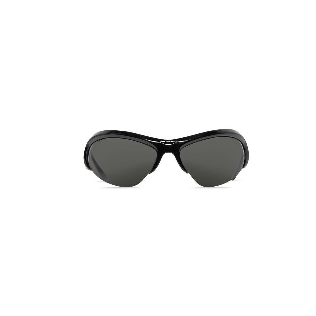 Men\'s Balenciaga Wire Cat Sunglasses Black | 6281OFISY