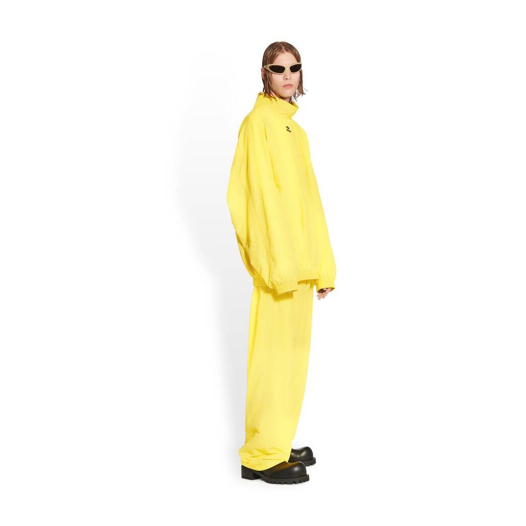 Women's Balenciaga 3b Sports Icon Pull-over Tracksuit Jackets Yellow | 8274IUKNE