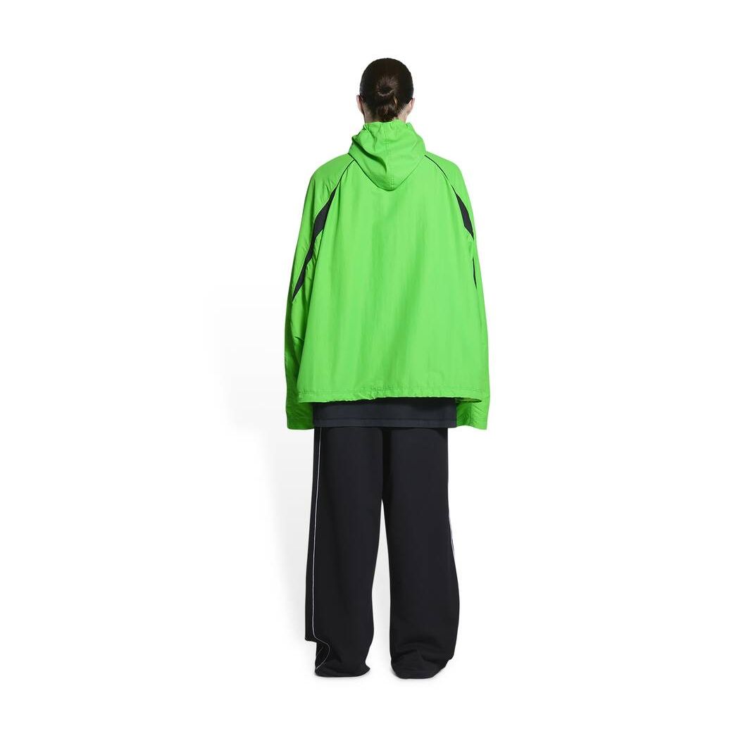 Women's Balenciaga 3b Sports Icon Tracksuit Rain Jackets Green | 1736DOLYQ