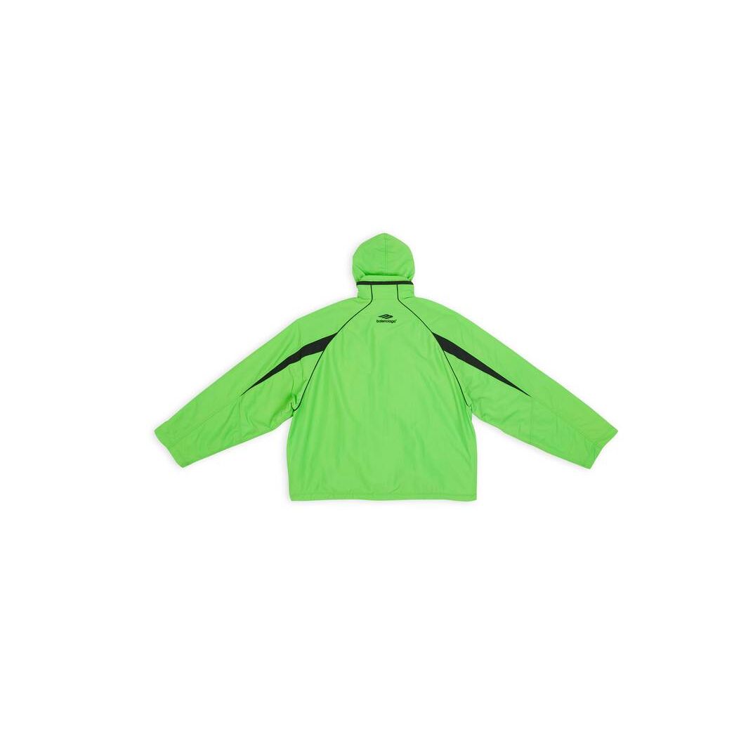 Women's Balenciaga 3b Sports Icon Tracksuit Rain Jackets Green | 1736DOLYQ