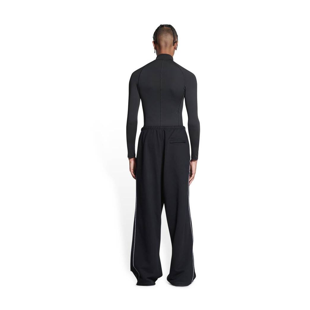 Women's Balenciaga 3b Sports Icon Tracksuit Pants Black | 8254BRTMS