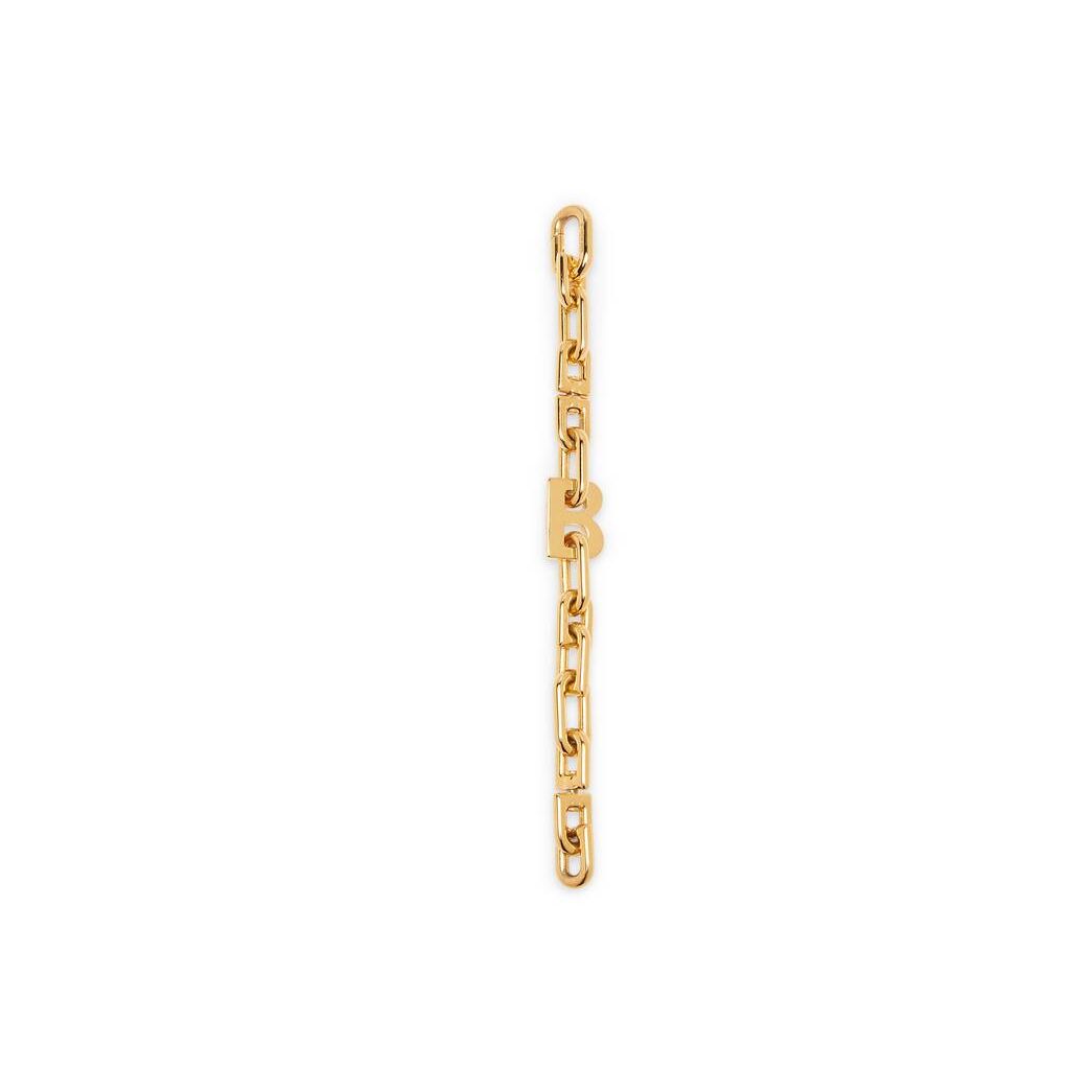 Women's Balenciaga B Chain Thin Bracelet Jewelry Gold | 9452XRIWD