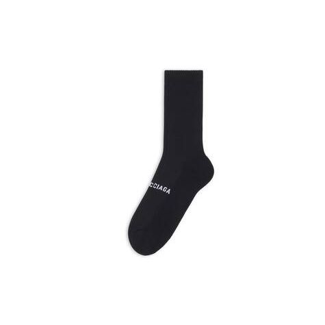 Women's Balenciaga Balenciaga Socks Black | 5760AQVFY