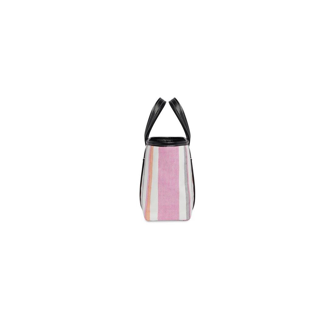 Women's Balenciaga Barbes Small East-west Tote Bags Pink | 9680XMQKA