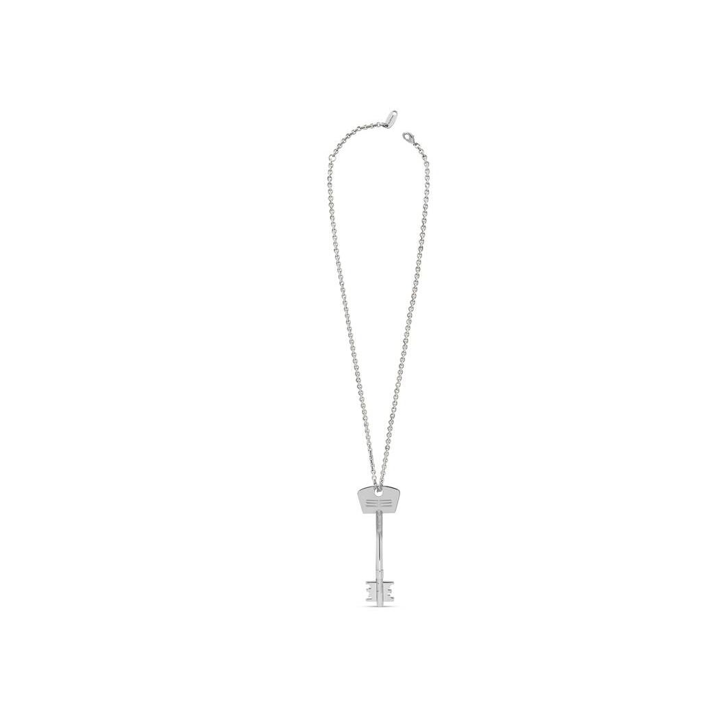 Women's Balenciaga Bb Key Necklace Jewelry Silver | 1034GSTHM