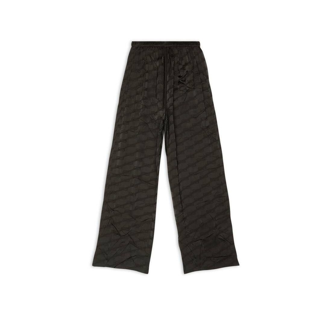 Women's Balenciaga Bb Monogram Pyjama Pants Black | 2354PHAWT