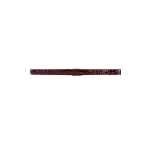 Women's Balenciaga Bb Thin Belts Dark Red | 1854OIAUR