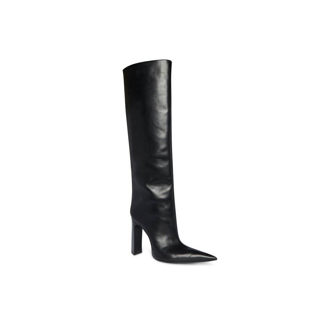 Women's Balenciaga Blade 90mm Boots Black | 6579BQAIT