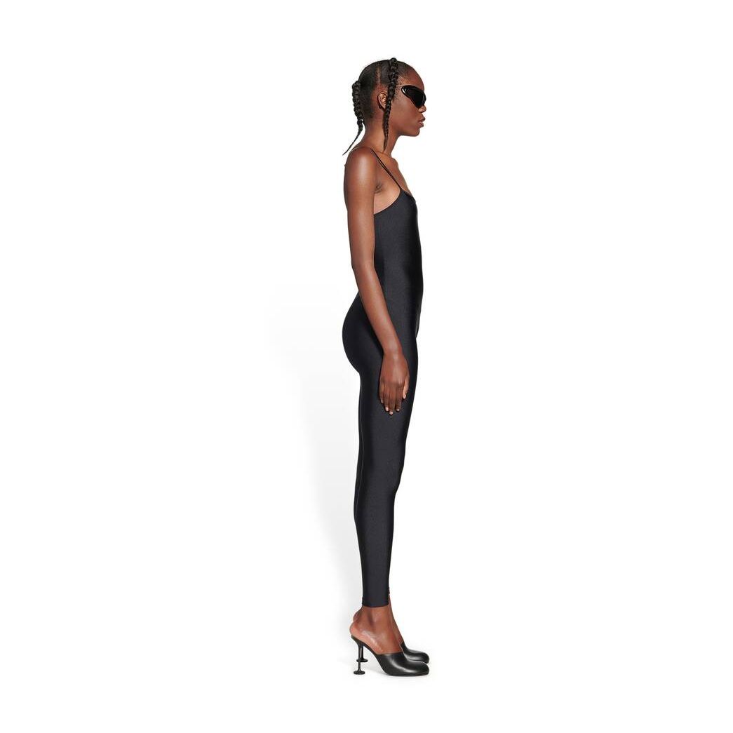 Women's Balenciaga Bodysuit Pants Black | 7648UKJAR