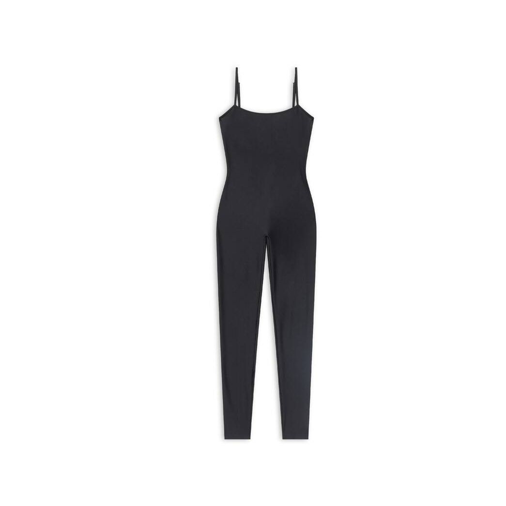 Women's Balenciaga Bodysuit Pants Black | 7648UKJAR