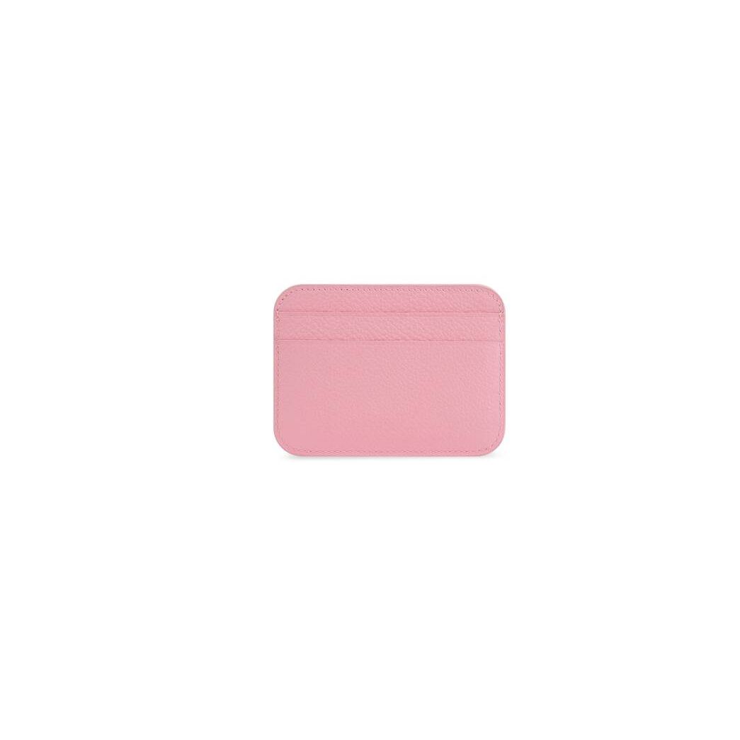 Women's Balenciaga Cash Cardholders Pink | 3468JSTYF