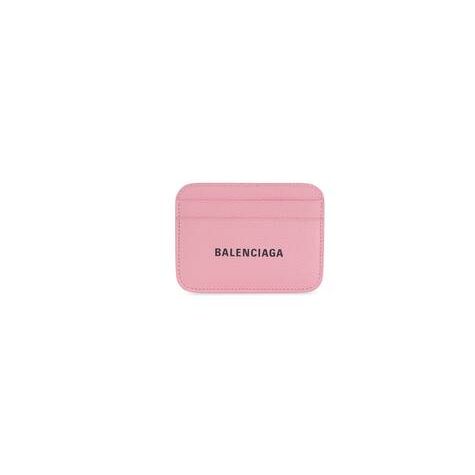 Women's Balenciaga Cash Cardholders Pink | 3468JSTYF