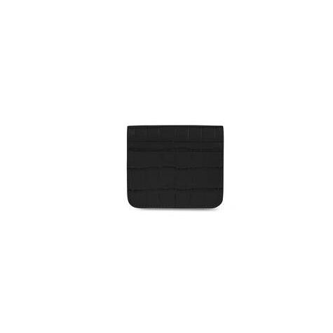 Women's Balenciaga Cash Flap Coin And Card Holder Wallets Black | 3928FANJH