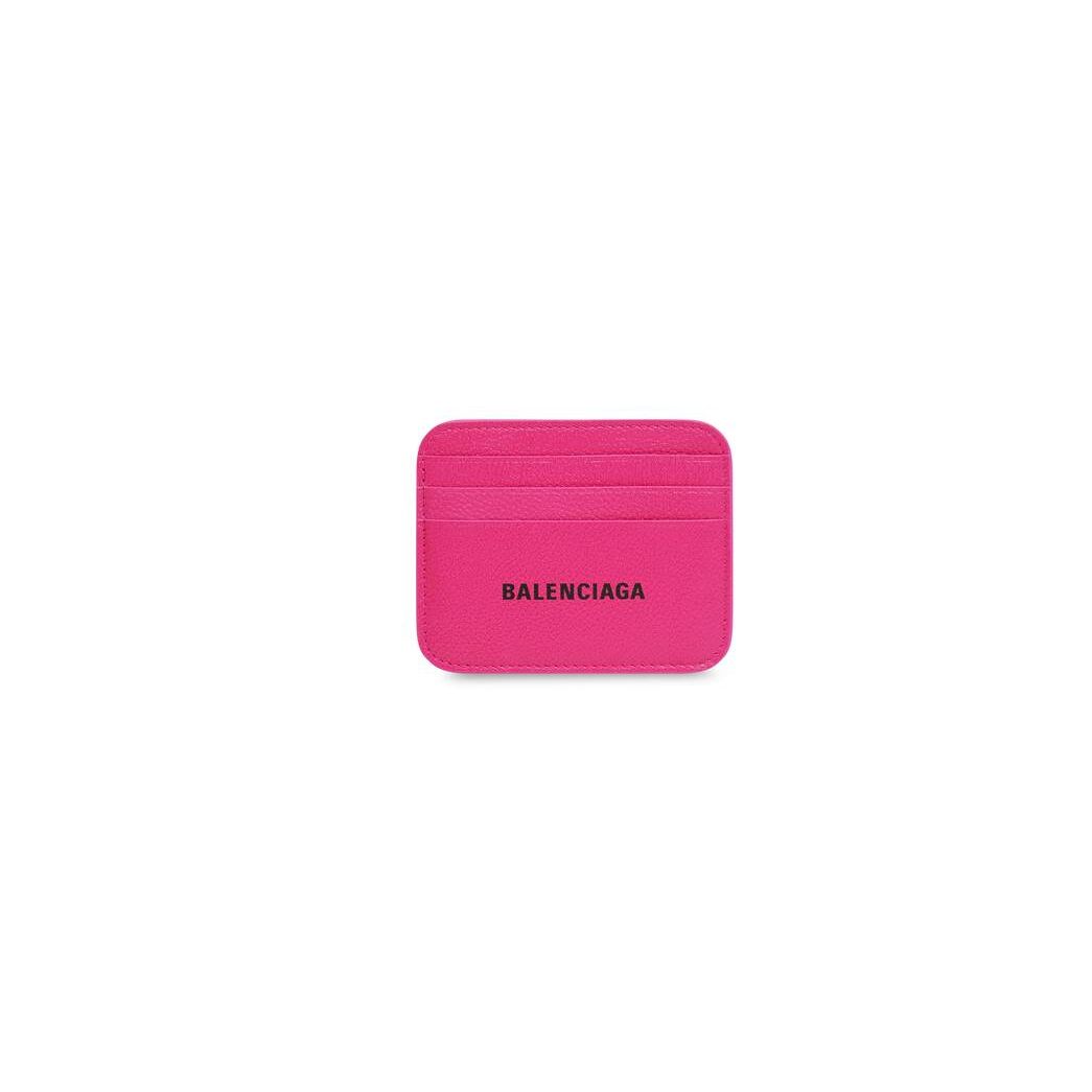 Women\'s Balenciaga Cash With Split Cardholders Pink | 0516AICLH