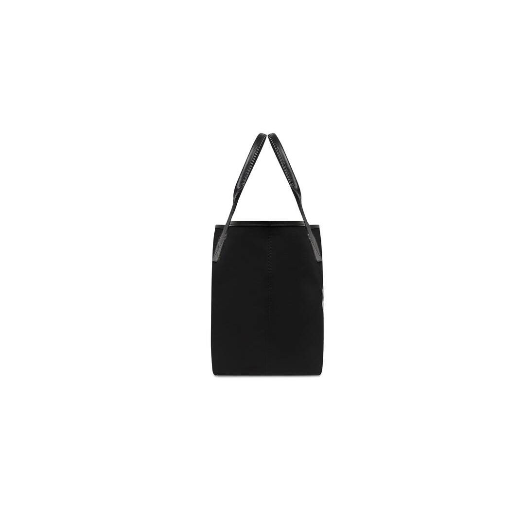 Women's Balenciaga Cities New York Jumbo Large Tote Bags Black | 0985ADQXV