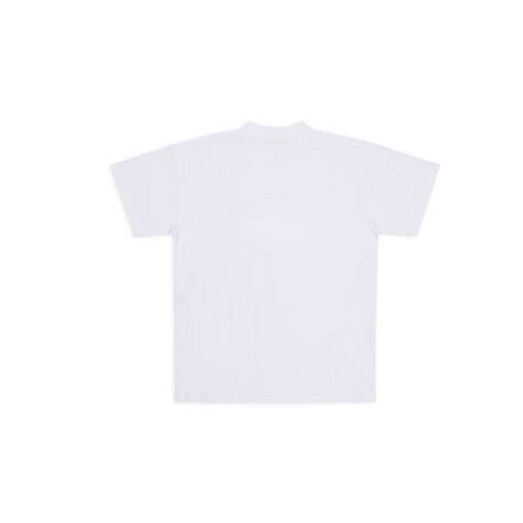 Women's Balenciaga Cities Paris Medium Fit T Shirts White | 9425YFPDJ