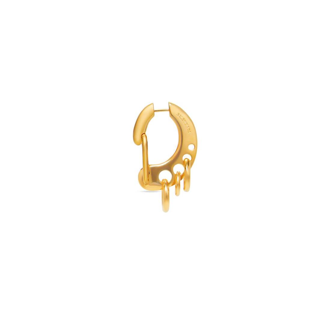 Women's Balenciaga Clip Earring Jewelry Gold | 4938CDIHG