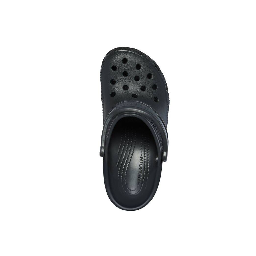 Women's Balenciaga Crocs Madame 80mm Pumps Black | 7012OTQBV