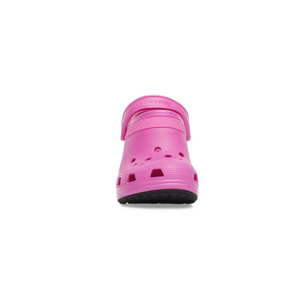 Women's Balenciaga Crocs Madame 80mm Pumps Pink | 9752MCIXH