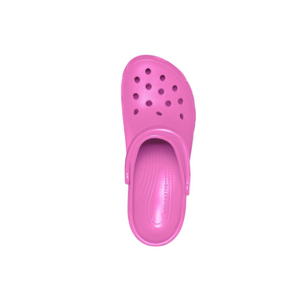 Women's Balenciaga Crocs Madame 80mm Pumps Pink | 9752MCIXH