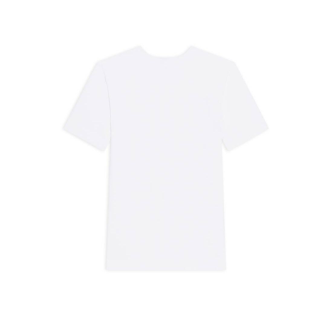 Women's Balenciaga Cropped T-shirt Underwear White | 7913VWSHT