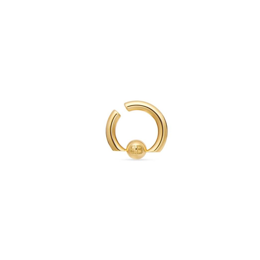 Women\'s Balenciaga Cut Ear Cuff Jewelry Gold | 7836FRKBW