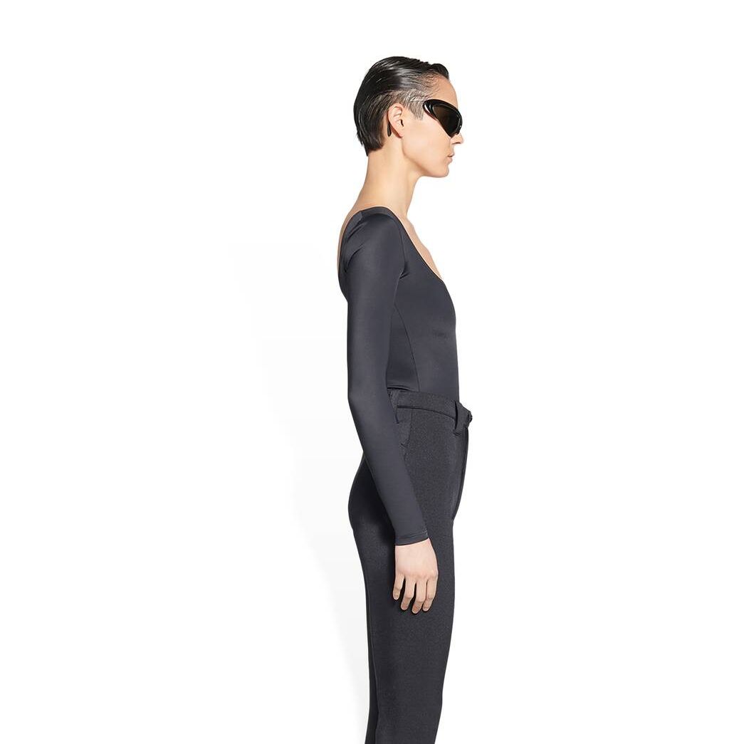 Women's Balenciaga Dancer Body Underwear Black | 7412RLOBJ