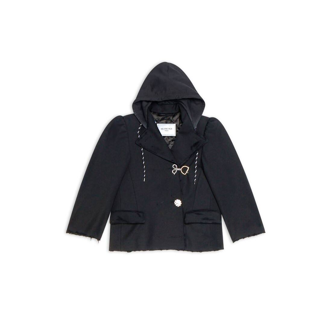 Women's Balenciaga Diy Jackets Black | 1372EFPOI