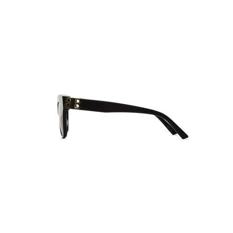 Women's Balenciaga Dynasty Butterfly Sunglasses Black | 1987GLPBQ