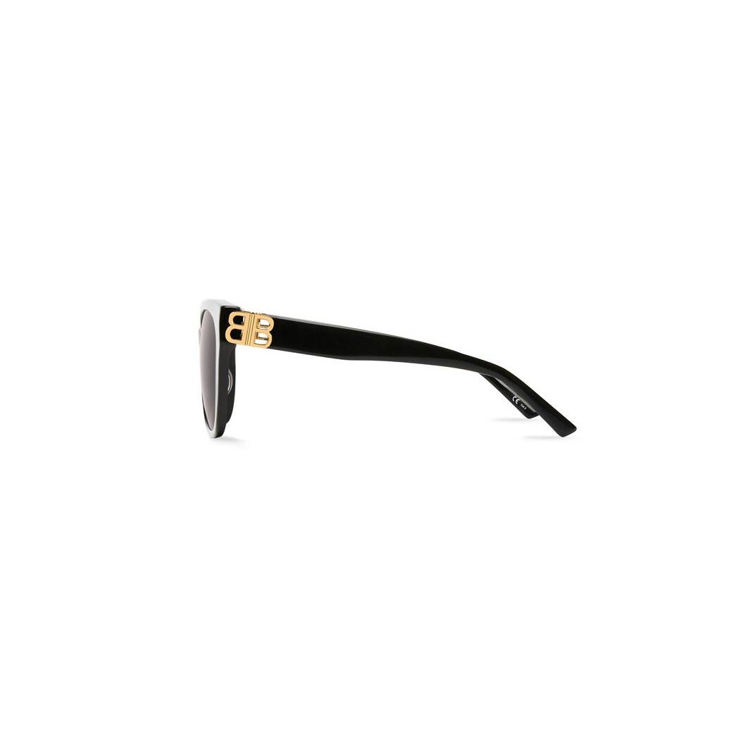 Women's Balenciaga Dynasty Cat Sunglasses Black | 2130KGQRN