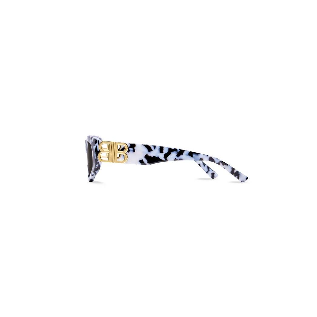 Women's Balenciaga Dynasty D-frame Sunglasses White | 0254FKZVX