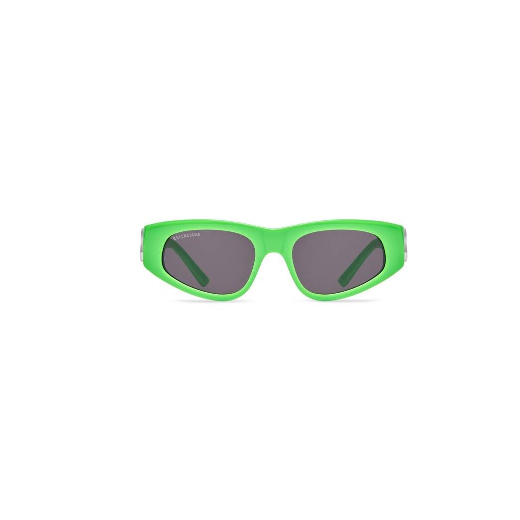 Women\'s Balenciaga Dynasty D-frame Sunglasses Green | 3958OBKIZ