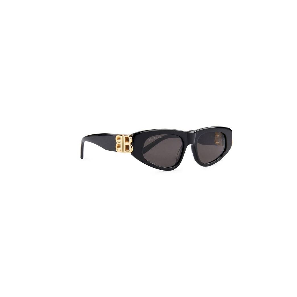 Women's Balenciaga Dynasty D-frame Sunglasses Black | 5860MVHKI