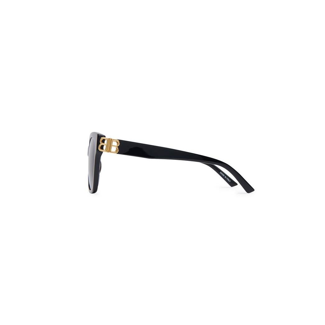 Women's Balenciaga Dynasty Square Sunglasses Black | 4179QJYNG