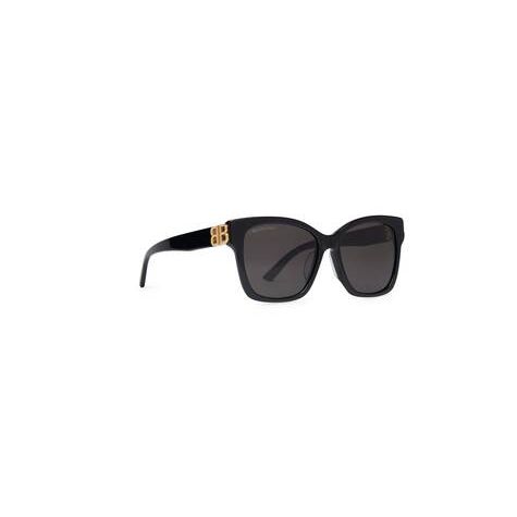 Women's Balenciaga Dynasty Square Sunglasses Black | 4179QJYNG